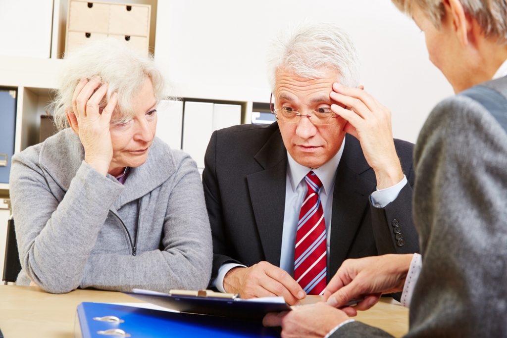Over half of those aged over 50 distrust financial service providers
