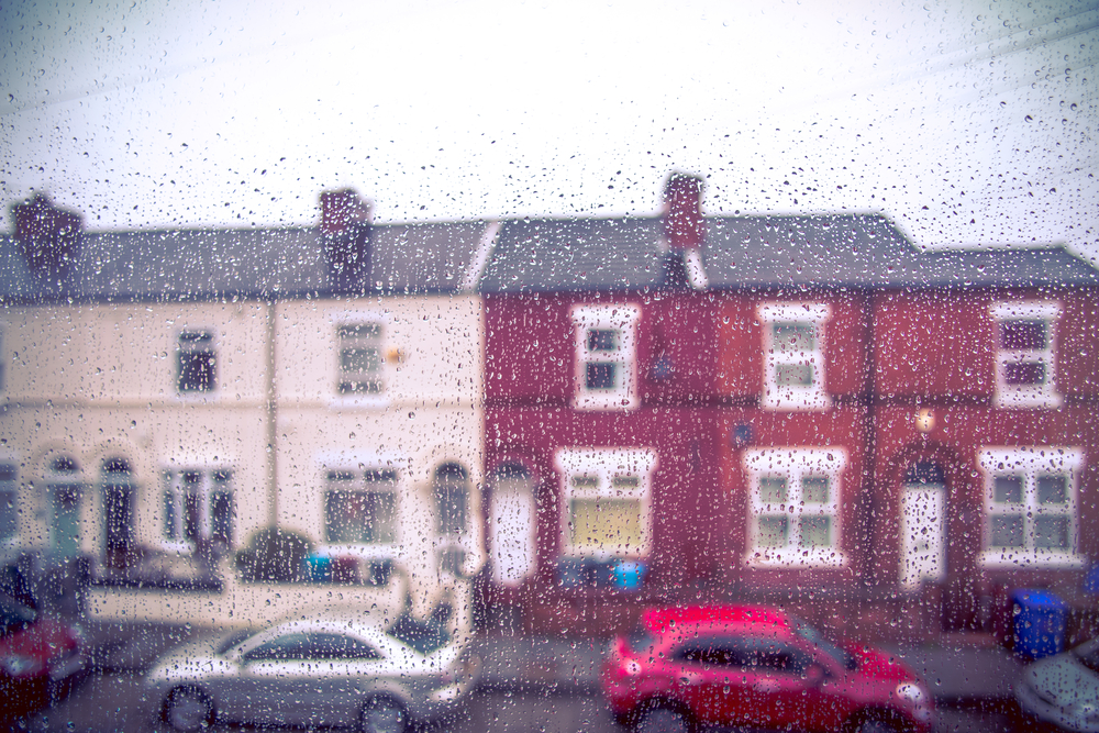 row of terraced houses