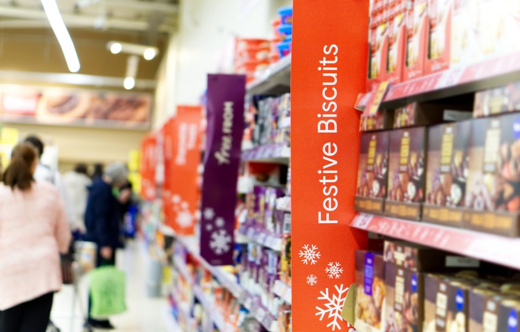 Brits spend record £13.7bn on Christmas food shopping
