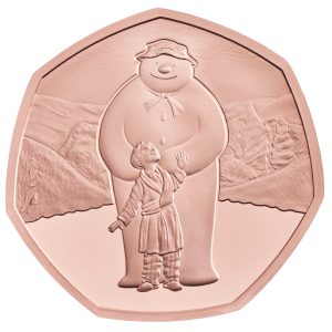 Royal Mint launches The Snowman 50p coin