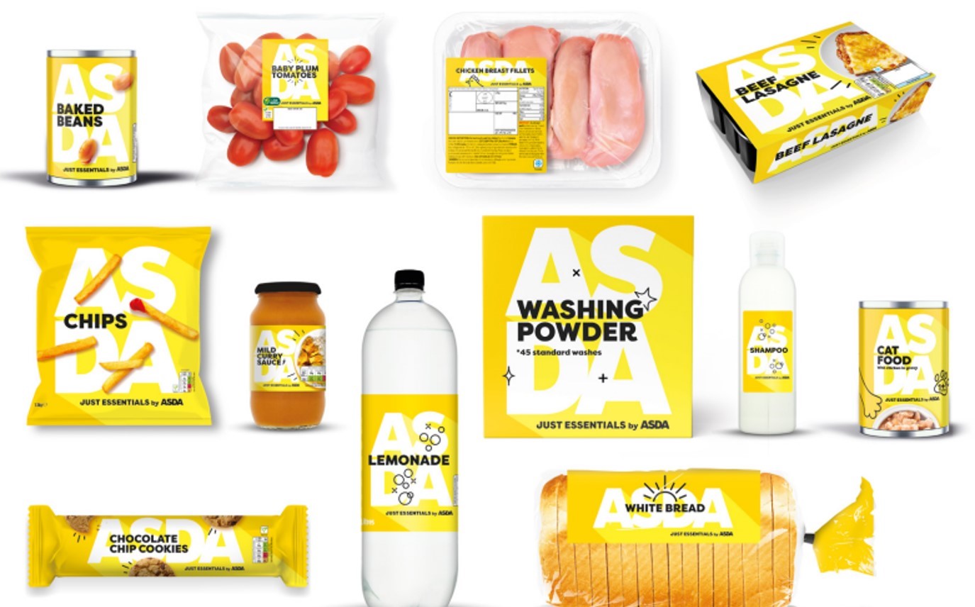 Asda Rations Popular Budget Just Essentials Range
