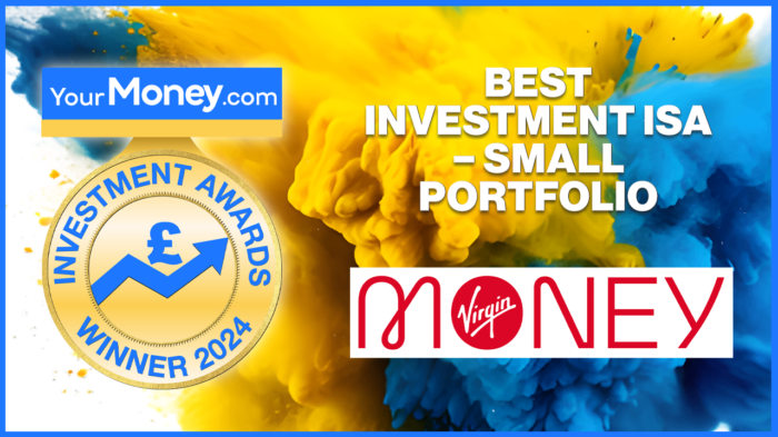Best Investment ISA – Small Portfolio – Virgin Money