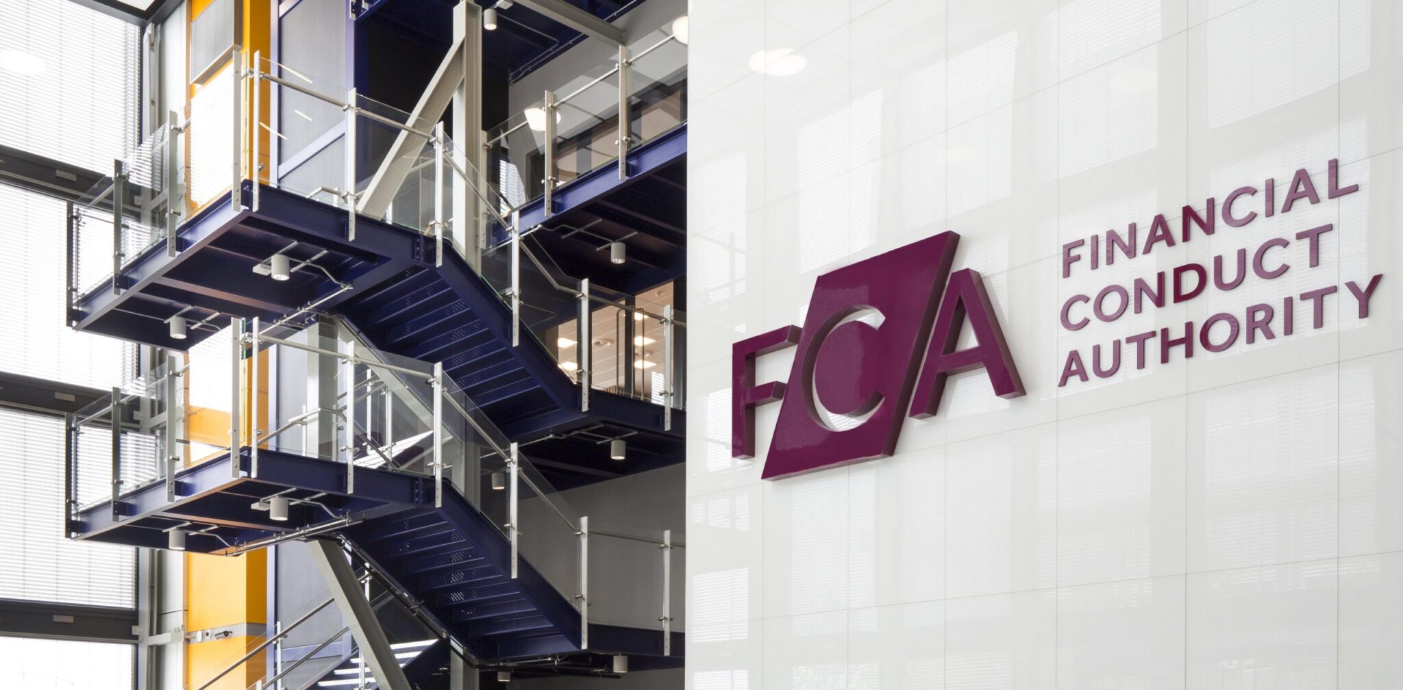 an image of a Financial Conduct Authority-branded building to accompany a story about home finance complaints