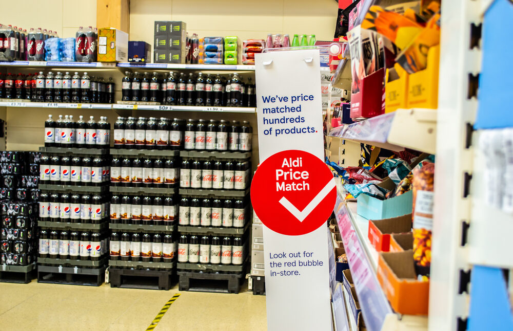 Tesco matches more Aldi prices
